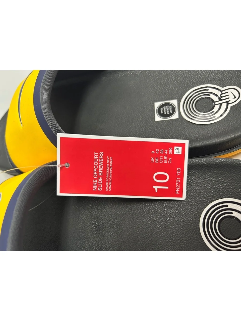Nike Offcourt Slide Brewers Men's Size 10
